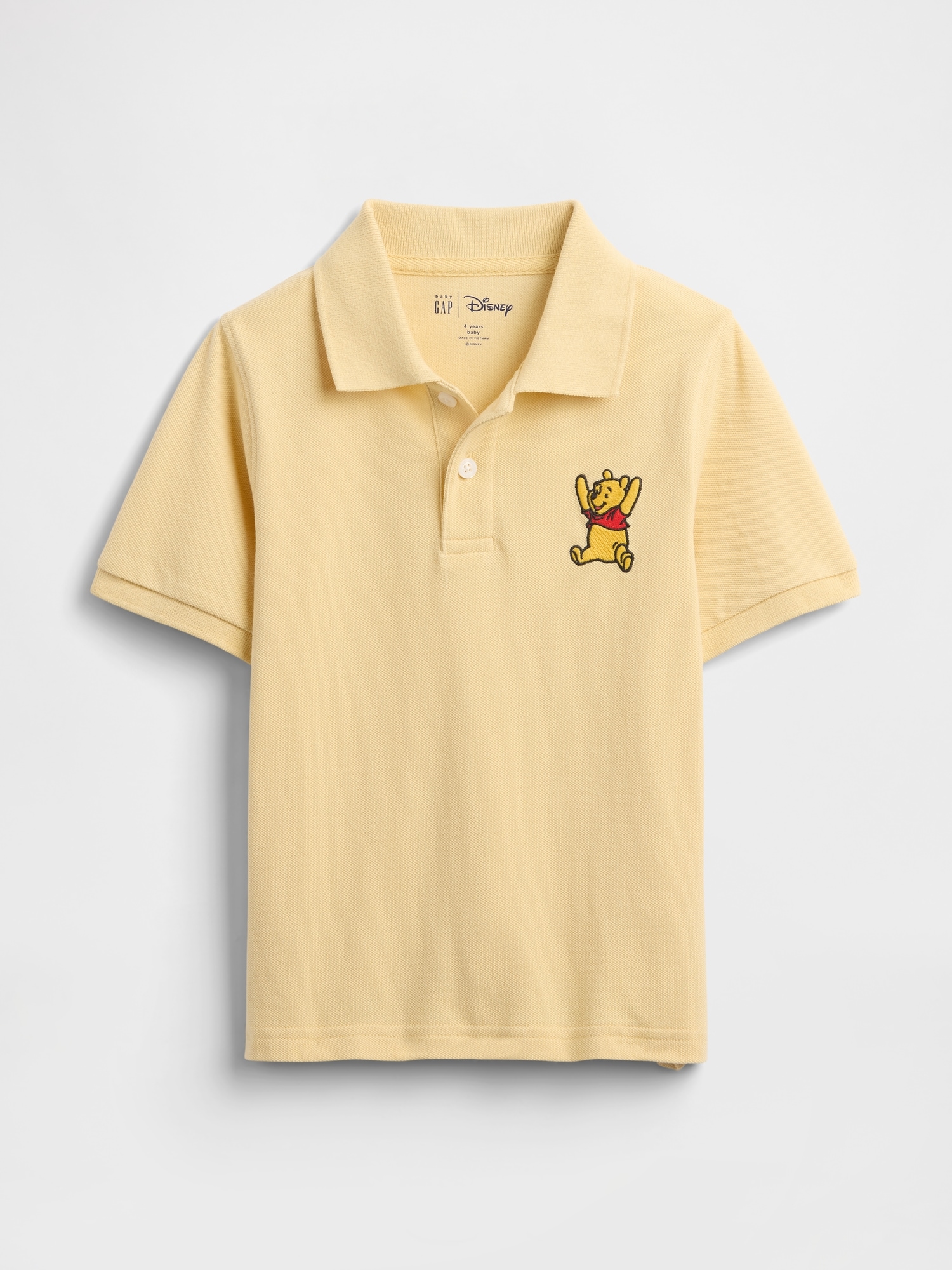babyGap × Disney Pique Polo Shirt - Yellow