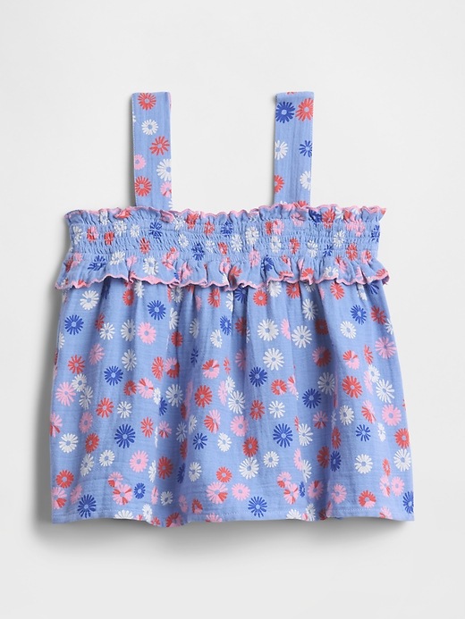 babyGap Gauze Smocked Top
