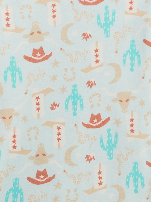 Image number 3 showing, babyGap 100% Organic Cotton Western PJ Set