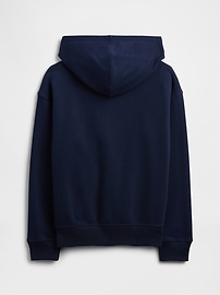 Relaxed Fleece Zip Hoodie