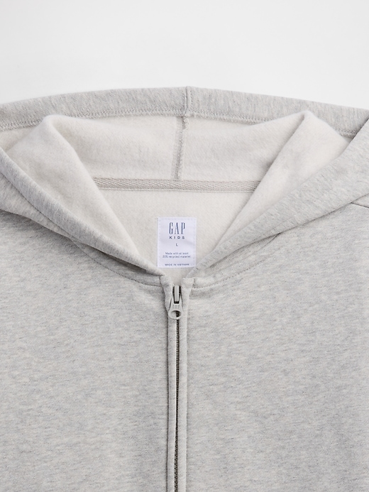 Image number 3 showing, Relaxed Fleece Zip Hoodie
