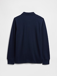 Kids Uniform Pique Polo Shirt