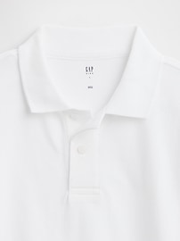 Kids Uniform Pique Polo Shirt