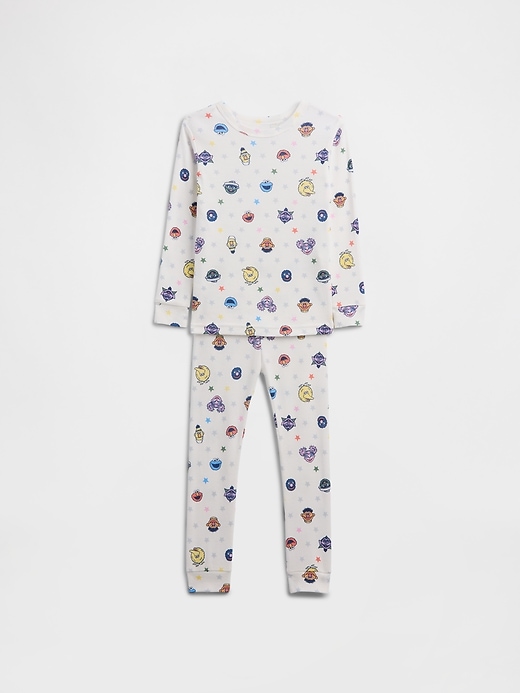 Image number 1 showing, babyGap &#124 Sesame Street 100% Organic Cotton PJ Set