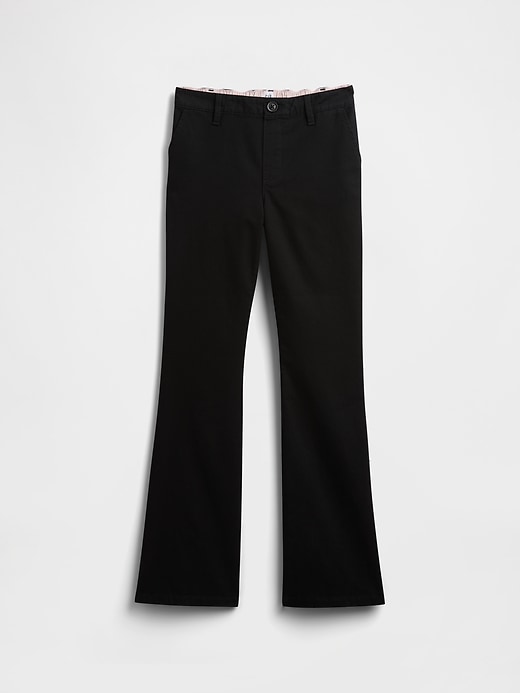 Image number 1 showing, Kids Uniform Flare Chinos