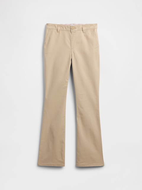 Kids Uniform Flare Chinos