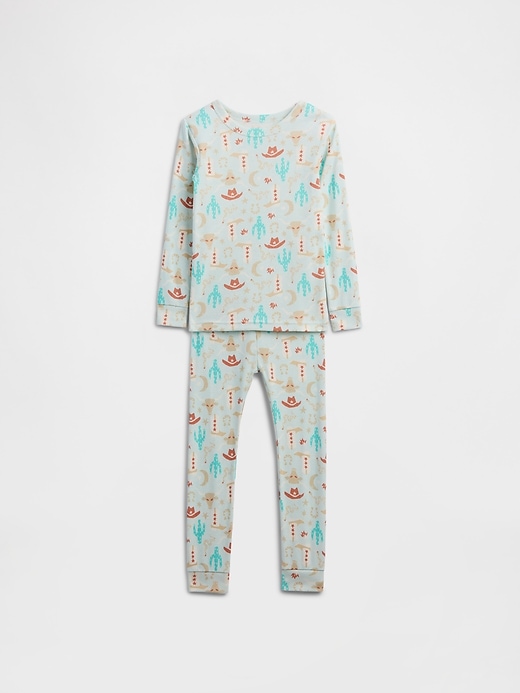 Image number 1 showing, babyGap 100% Organic Cotton Western PJ Set