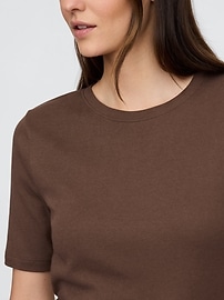 Favorite Ribbed Crewneck T-Shirt