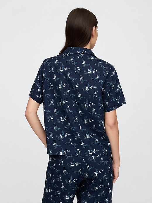 Image number 2 showing, Poplin PJ Shirt
