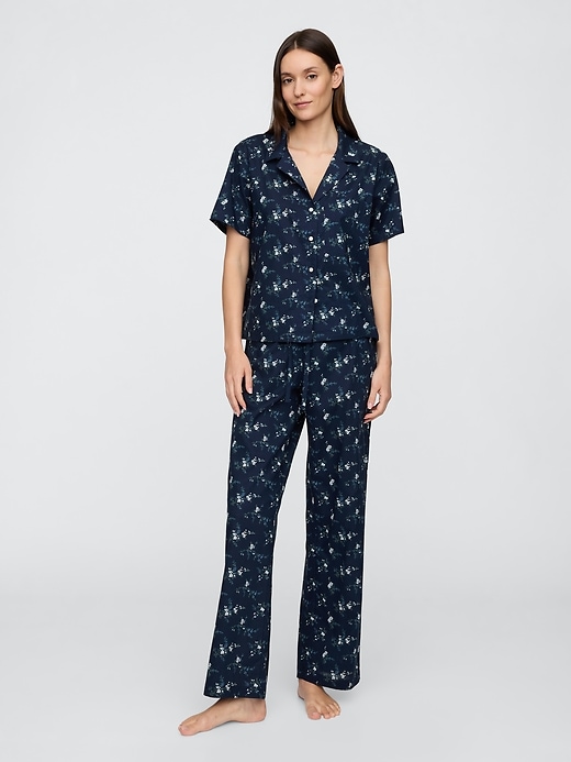 Image number 1 showing, Poplin PJ Pants