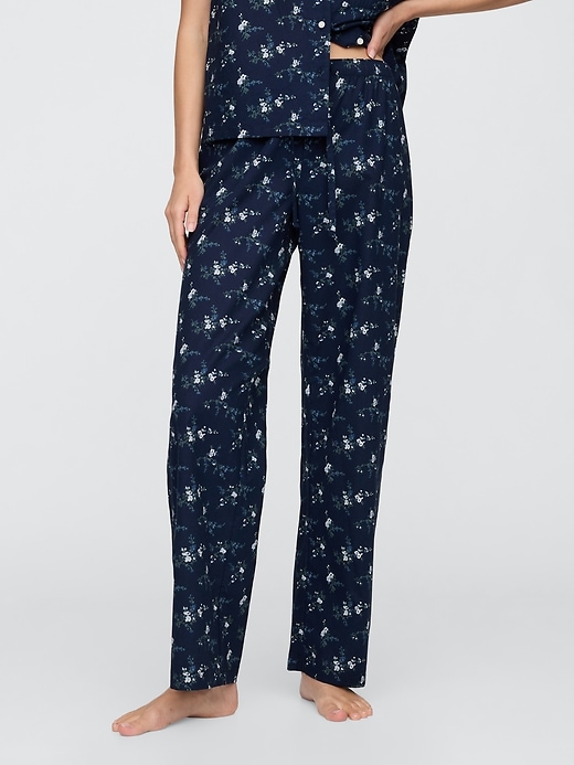 Image number 3 showing, Poplin PJ Pants
