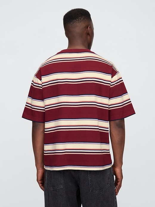 Image number 2 showing, Vintage Soft Stripe Boxy T-Shirt