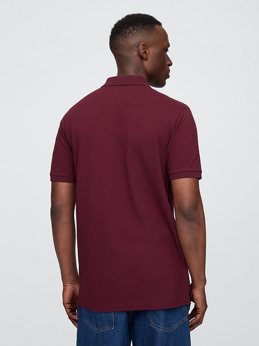 Image number 2 showing, Stretch Pique Polo Shirt