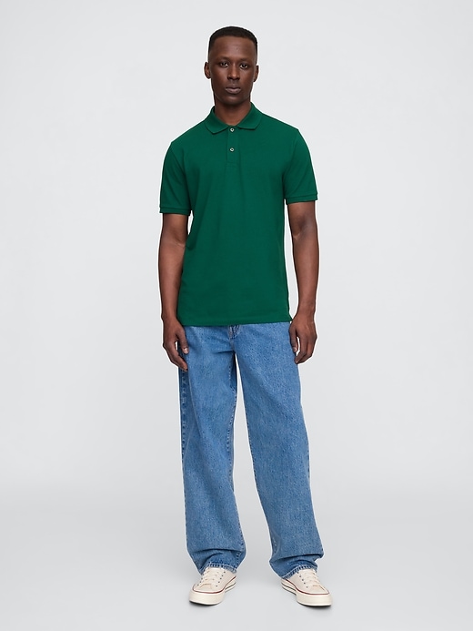 Image number 3 showing, Stretch Pique Polo Shirt