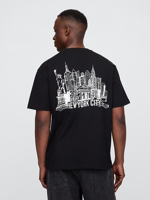 Image number 2 showing, Everyday Soft Relaxed Graphic T-Shirt