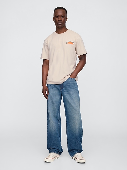 Image number 3 showing, Everyday Soft Relaxed Graphic T-Shirt