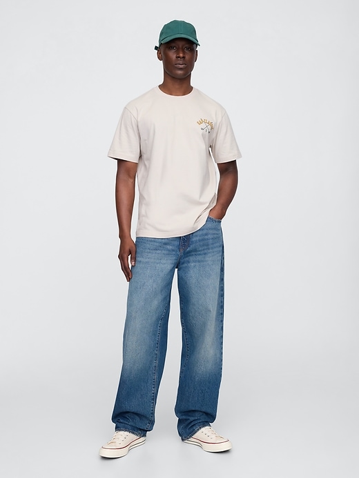 Image number 3 showing, Everyday Soft Relaxed Graphic T-Shirt