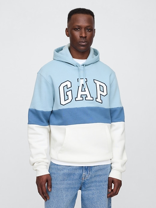 Image number 1 showing, Relaxed Gap Logo Colorblock Hoodie