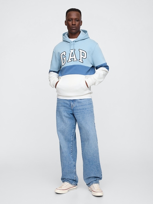 Image number 3 showing, Relaxed Gap Logo Colorblock Hoodie