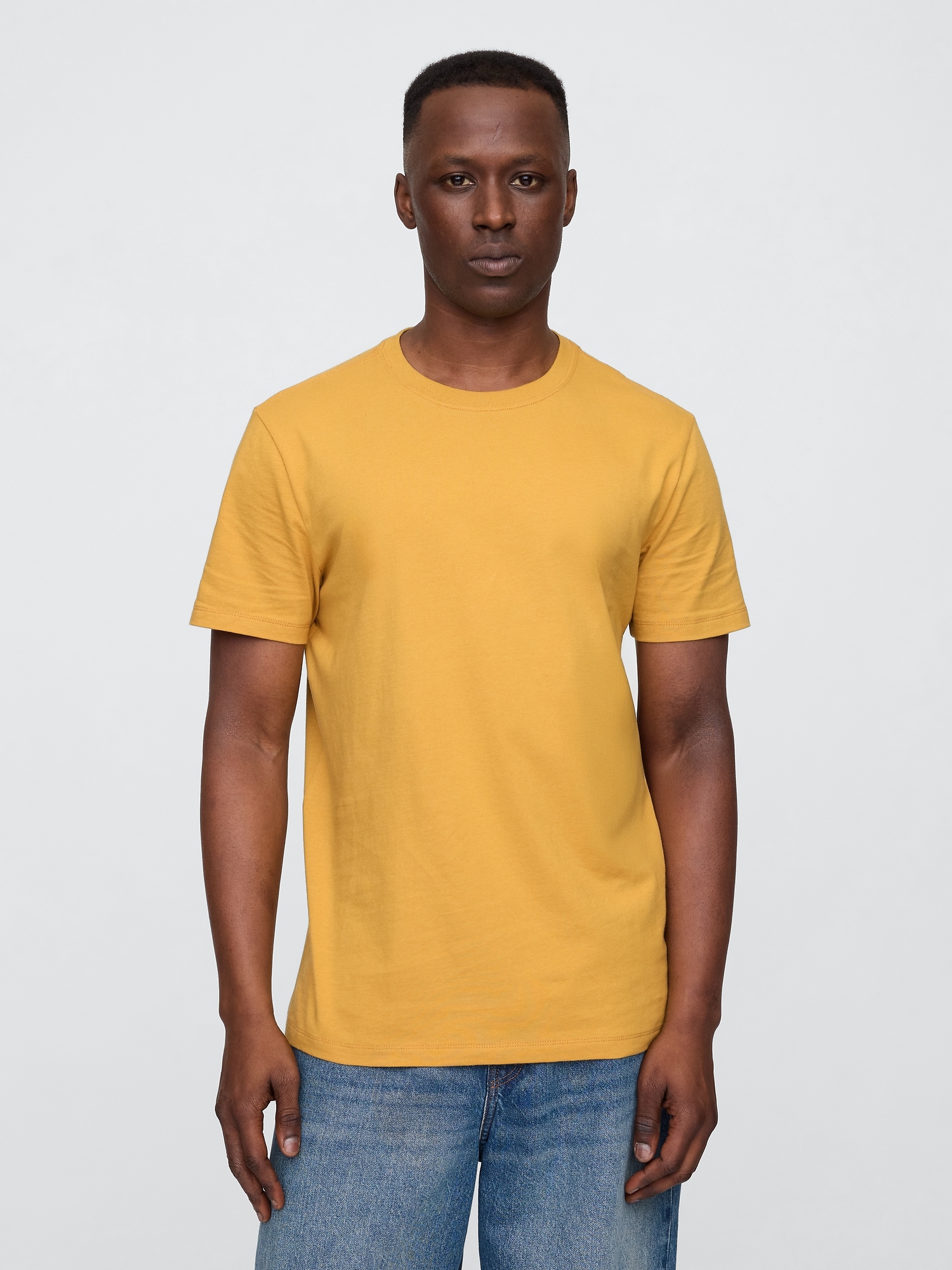 Everyday Soft Crewneck T-Shirt - Yellow