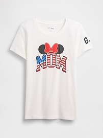 Gap × Disney Minnie Mouse Logo T-Shirt