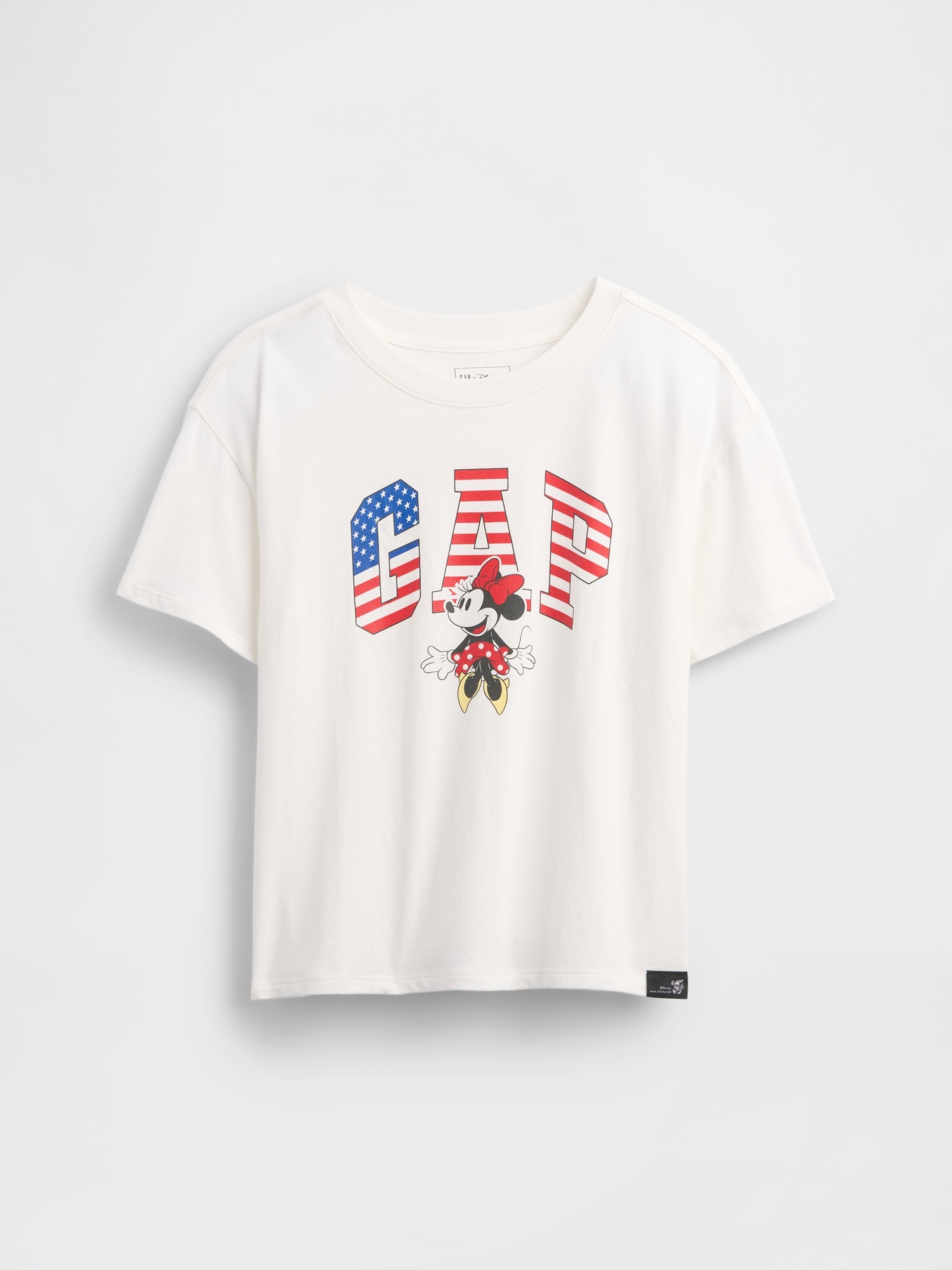 GapKids × Disney Minnie Mouse Relaxed Logo T-Shirt