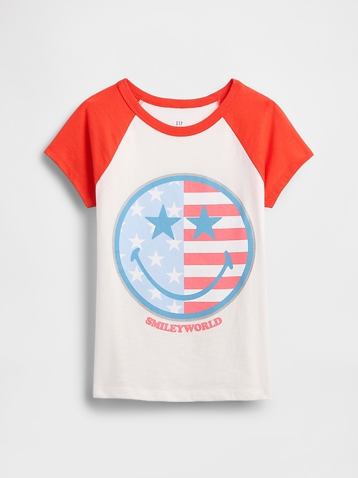 Image number 1 showing, GapKids &#124 SmileyWorld&#174 Graphic T-Shirt