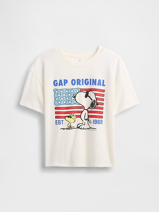 Image number 1 showing, GapKids &#124 Peanuts Relaxed Graphic T-Shirt