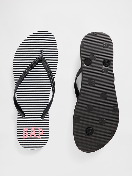 Image number 3 showing, Gap Logo Flip Flops