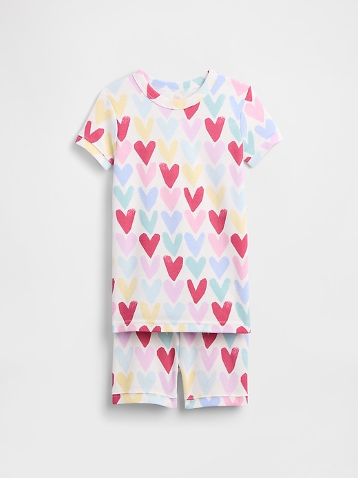Image number 1 showing, Kids & babyGap 100% Organic Cotton Heart PJ Set