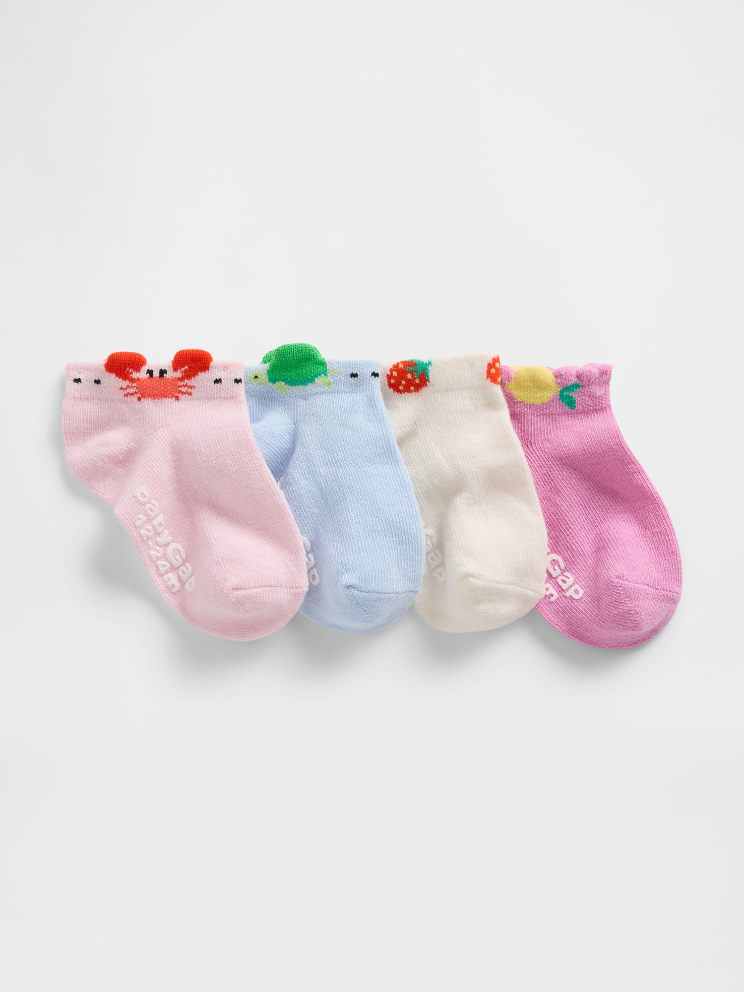 babyGap No-Show Socks (4-Pack)