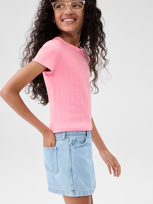 Image number 2 showing, Kids Ribbed T-Shirt