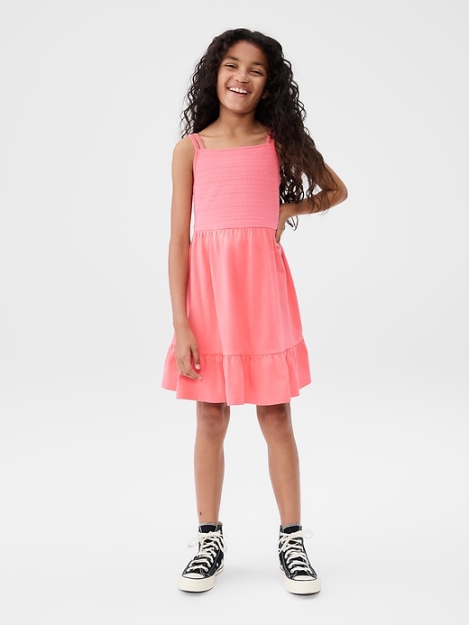 Image number 2 showing, Kids Crochet Dress
