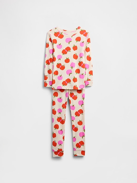 Image number 1 showing, babyGap 100% Organic Cotton Apple PJ Set