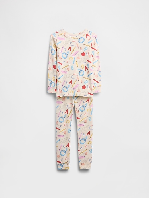 Image number 1 showing, babyGap 100% Organic Cotton Back-to-School PJ Set