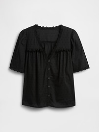 Ruffle V-Neck Top
