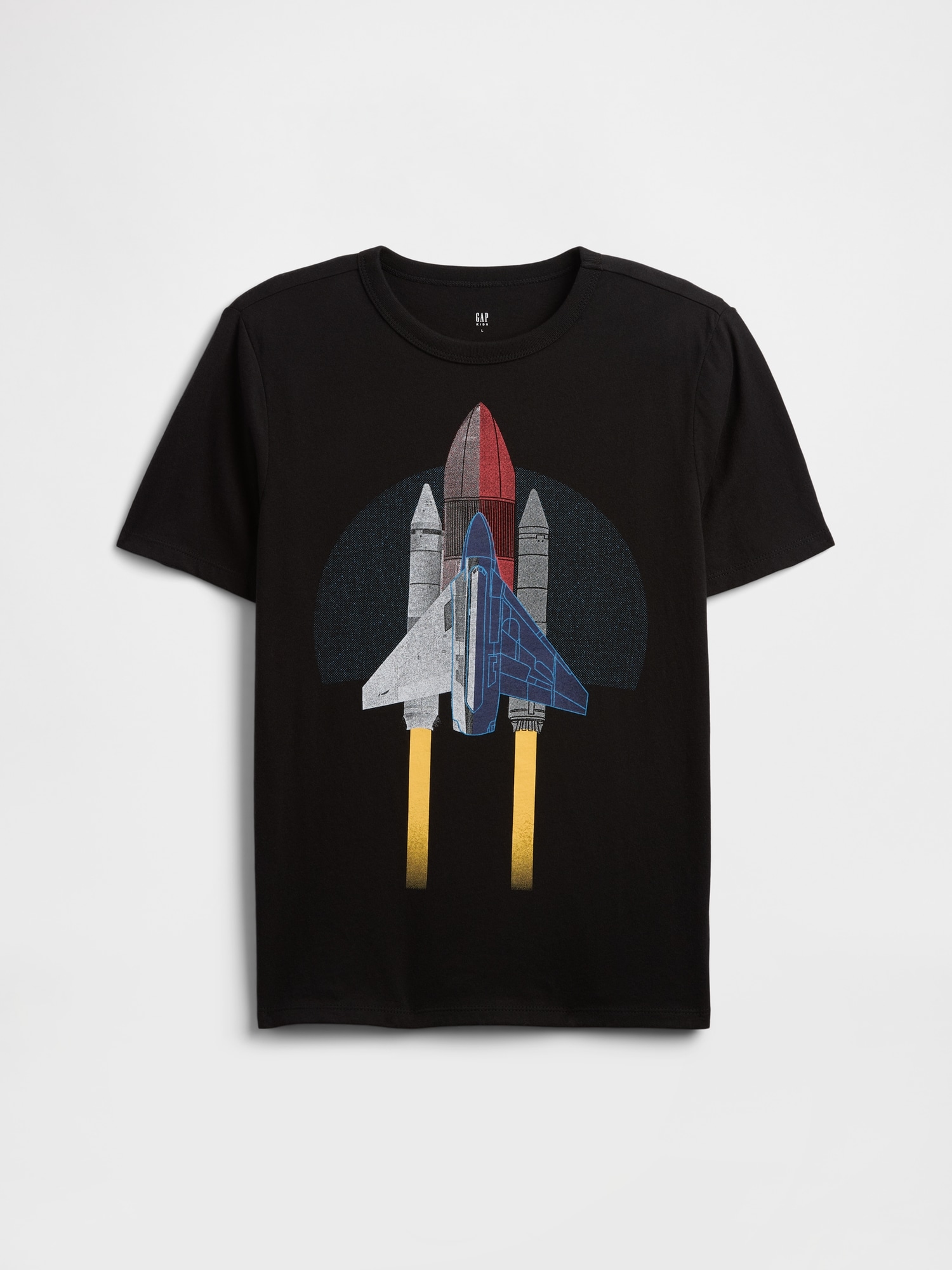 Kids Graphic T-Shirt - Black