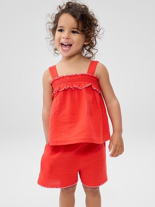 Image number 2 showing, babyGap Pull-On Gauze Shorts