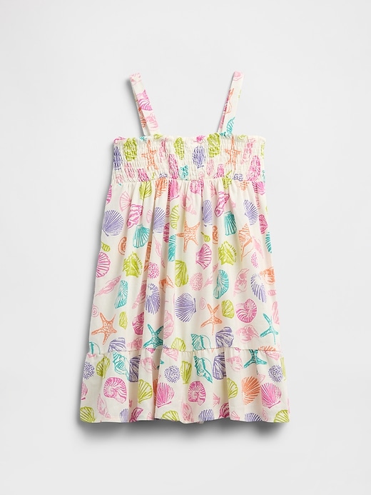 Image number 3 showing, babyGap Smocked Linen-Blend Dress