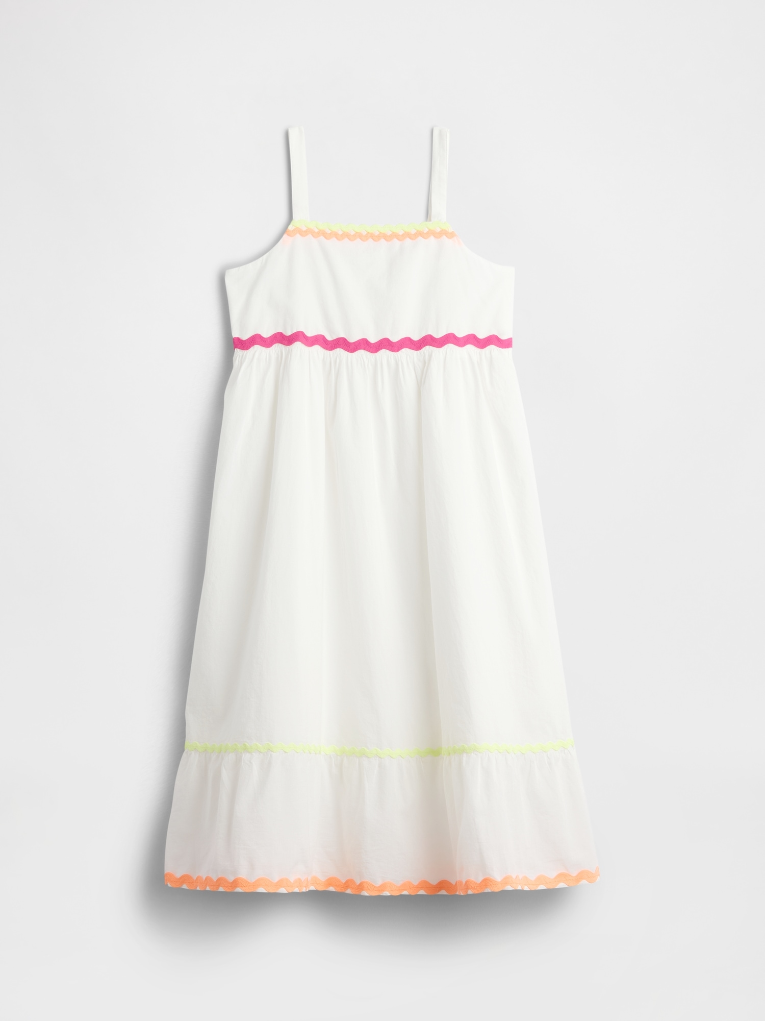 Kids Poplin Midi Dress