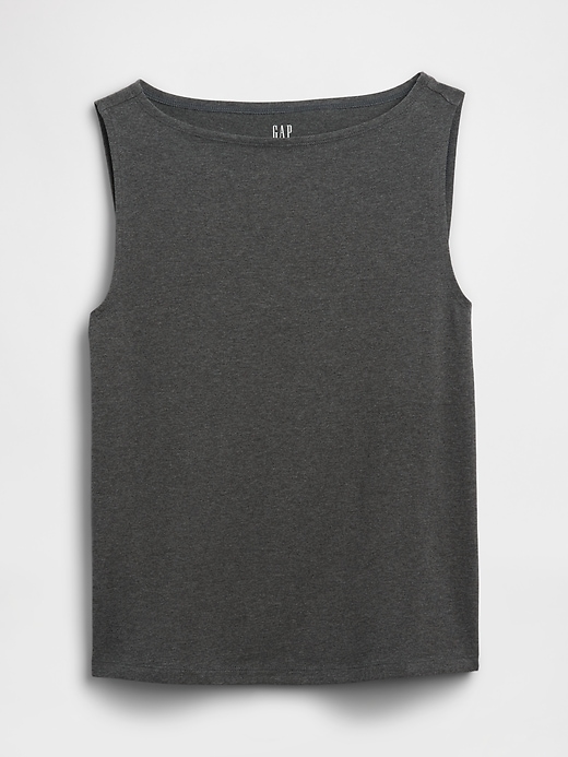 Image number 5 showing, Boatneck Tank Top