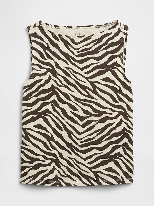 Image number 5 showing, Sleeveless Boatneck Tank Top