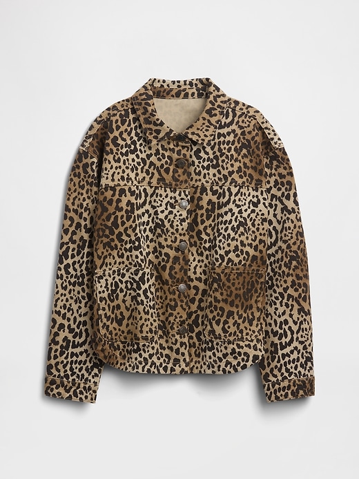 Image number 1 showing, Kids Relaxed Denim Shirt Jacket