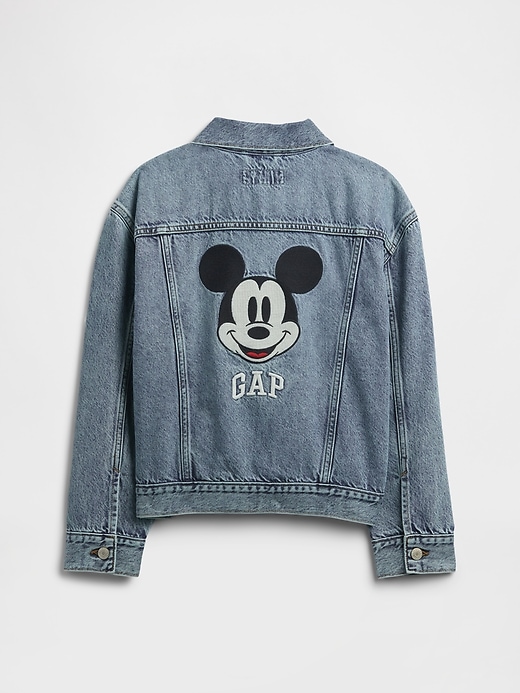 Image number 1 showing, GapKids &#215 Disney Mickey Mouse Relaxed Icon Denim Jacket