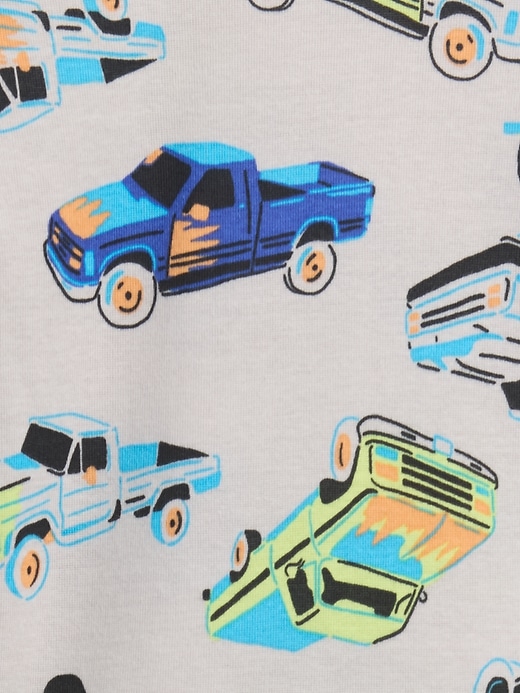 Image number 3 showing, babyGap 100% Organic Cotton Truck PJ Set