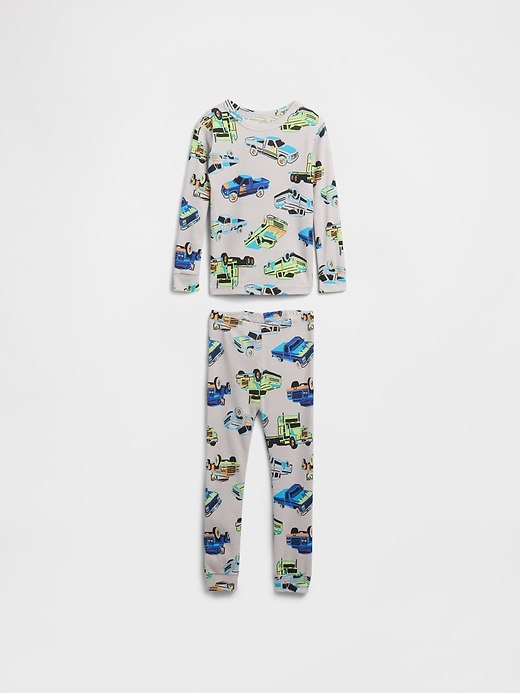 Image number 1 showing, babyGap 100% Organic Cotton Truck PJ Set