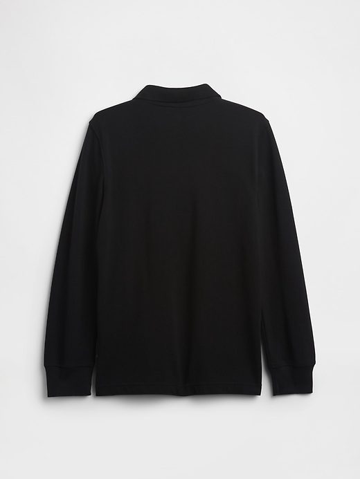 Image number 2 showing, Kids Uniform Pique Polo Shirt
