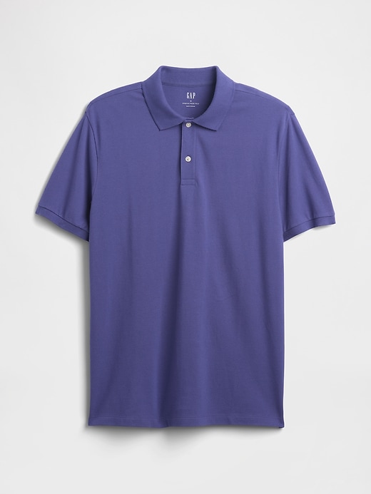 Image number 5 showing, Stretch Pique Polo Shirt