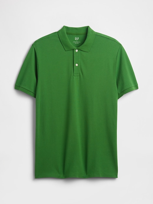 Image number 5 showing, Stretch Pique Polo Shirt