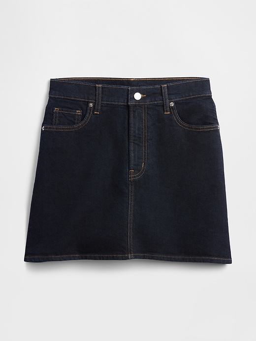 Image number 5 showing, Denim Mini Skirt